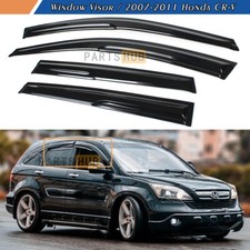 For 2007-2011 Honda Cr-v Crv Jdm Mugen Style Window Visors Rain Guards Deflector