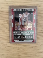 Stephen Curry Green Explosion Game Ticket 2020 Panini Contenders No.1