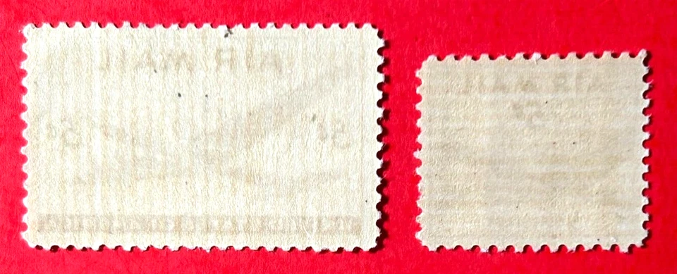 US Sc#C32-C33 1948 Four Motored Transport Mint NH OG XF (23-53) - Image 2 of 3