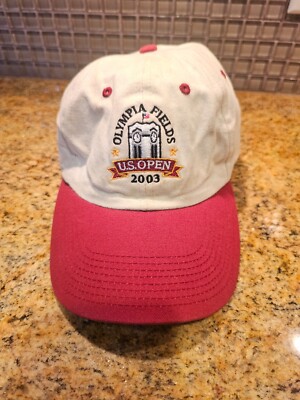US Open 2003 Olympia Fields Adjustable Strapback Hat