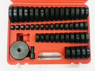 51pcs Custom Bushing Bearing Seal Driver Push Press Disc Tool Set 18-65mm PT1428 51pcs Custom Bushing Bearing Seal Driver Push Press Disc Tool Set 18-65mm PT1428