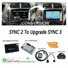 New SYNC 2 to SYNC 3 Upgrade Kit 3.4 for Ford Touch MFT NAVI Carplay APIM Module