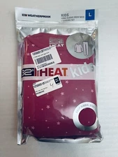 32 Degrees Heat Kids Thermal Set L 12/14 Pink Long Sleeve & Leggings