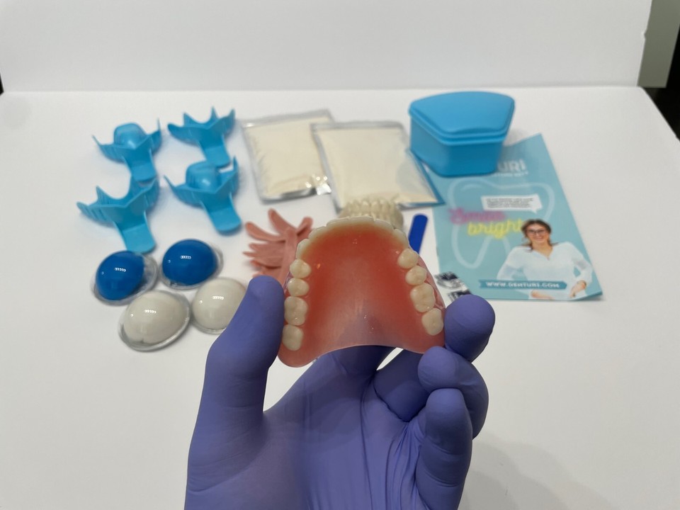 DIY FULL DENTURES for beginners (ONE SIZE FITS ALL) * FULL /PARTIAL* | eBay