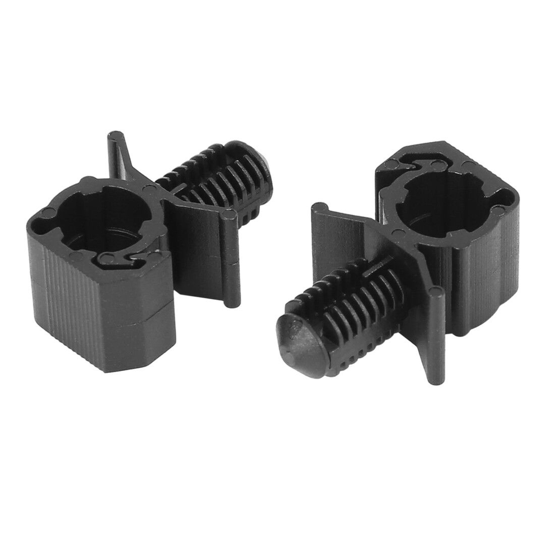 10pcs 22.8mm Black Plastic Car Wiring Harness Retainer Clip for Ford