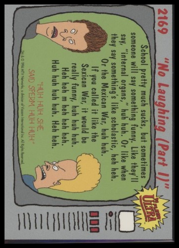 1994 Fleer Ultra Beavis and Butthead Cards - You Pick - Picture 21 of 101