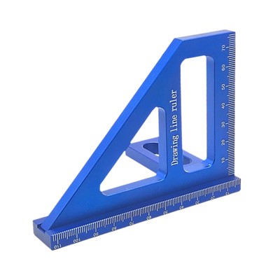 Multi-angle Measuring Ruler Triangle Ruler Square Protractor 45/90 Degree Ruler