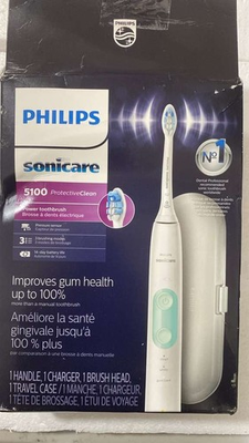 #ad Philips Sonicare ProtectiveClean 5100 Sonic Electric Toothbrush Set White $60.00