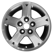 For Mitsubishi Eclipse 03-05 Alloy Factory Wheel 5-Spoke Charcoal Gray 16x6