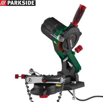 Parkside 85W Elektro Kettenschärfgerät F4 2026 zum Schärfen von Kettensägeblatt