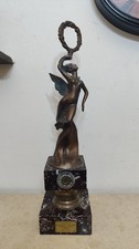 Statua Bronzo E Marmo, Trofeo scultoreo in bronzo su base in marmo – F.I.B.S. 