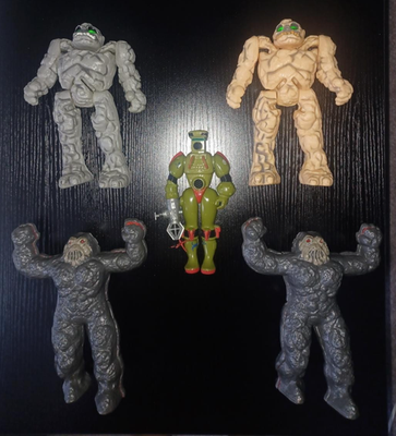 vintage inhumanoids herc armstrong magnokor granok mutores hasbro