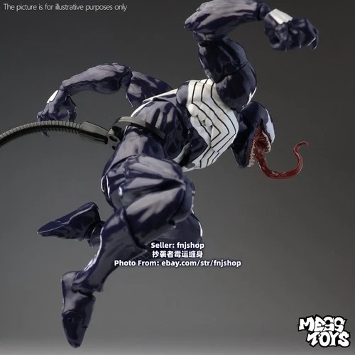 Mess Toys Lethal Neighbor Symbiote Suit Venom 1/12 Action Figure Model US STOCK image 18