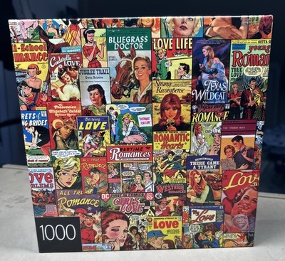 Neu Romance Comics Puzzle 1000 Teile Cardinal / Spin Master Puzzle