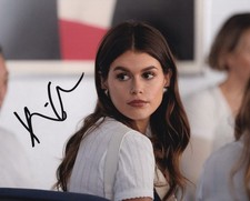 KAIA GERBER signed Autogramm 20x25cm THE SHARDS in Person autograph COA