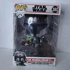Funko Pop! Vinyl Jumbo 10 in: Star Wars - The Mandalorian (Chrome) (10 inch)...