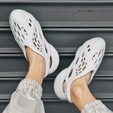 UK CLOSED TOE SHOES SLIP ON SUMMER FOAM RUNNER POOL SLIDES PARENT CHILDREN SHOES