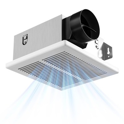 Bathroom Exhaust Fan 80 CFM 4 Inch Low Noise Ceiling Mount Amico Sones Mounted