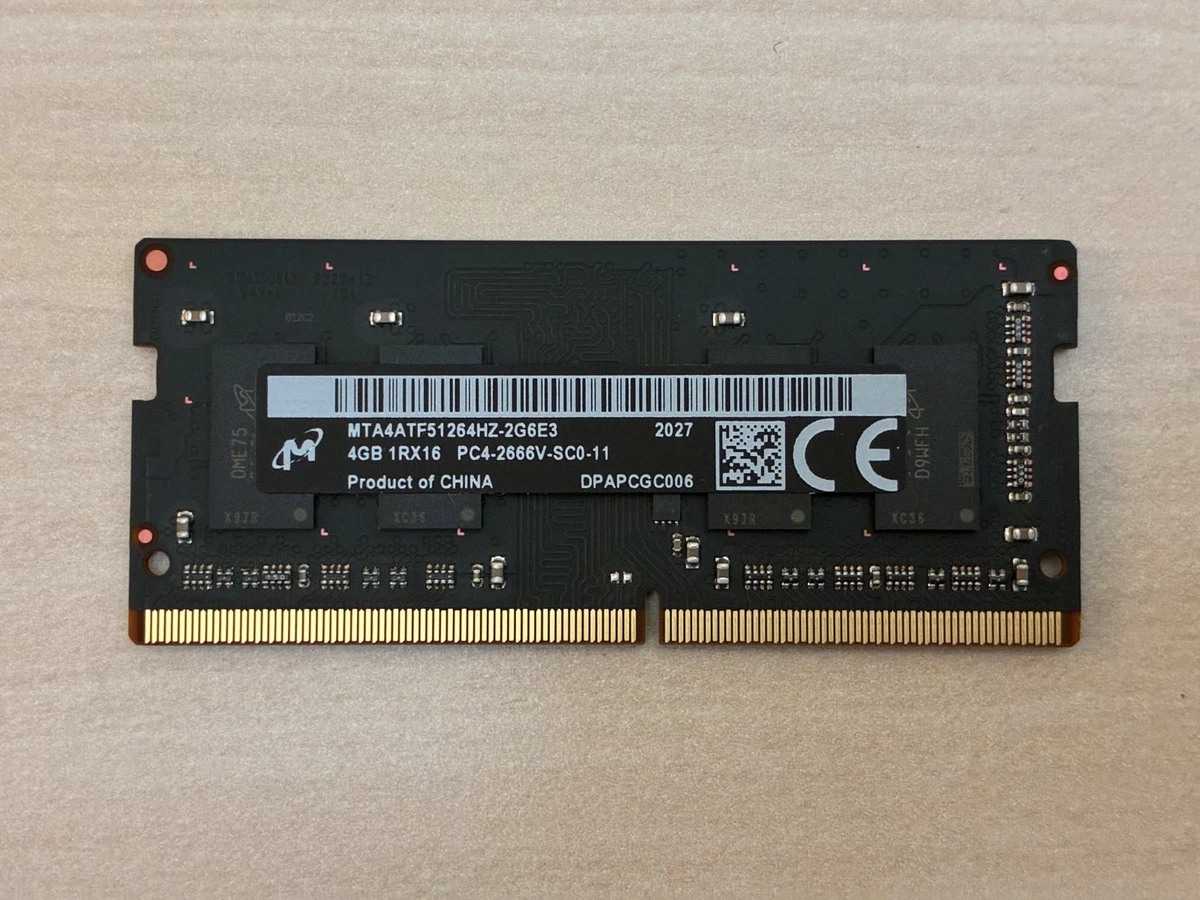 SO-DIMM 4 GB DDR4 SDRAM Network Server Memory (RAM) for sale | eBay
