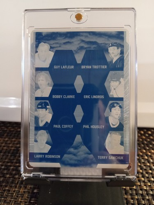 #ad #ad 2023 Leaf Team Utopia quot;Printing Platequot; 1 1 #TU 6 Guy Lafleur Bobby Clarke $74.99
