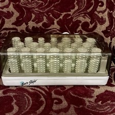 EURO STYLE Model 022 Professional Hot Rollers Set Hair Curlers 20 W/ Pins