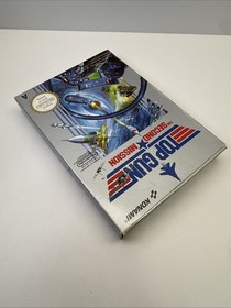 Top Gun The Second Mission NES Game Complete Boxed CIB With Manual PAL A