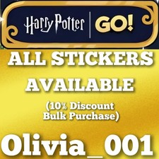 All Mono Poly Go Stickers Available Here :- Harry Potter GO ALBUM :- Fastest