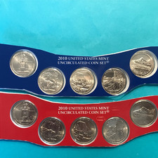 2010 P&D America the Beautiful ATB Quarters Set 10 Coins Mint Pkge  FREE SHIP