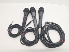 Lot of 3 Karaoke Wired Microphone