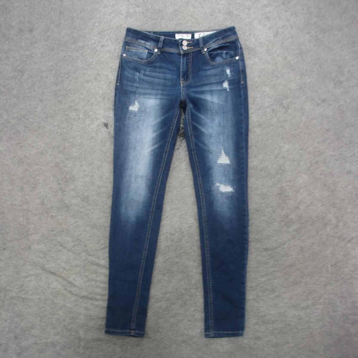 Jeans Skinny Femme Indigo Rein Taille 5 - Denim Stretch Bleu Foncé - Occasion Très Bon état