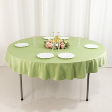 70" Sage Green Premium Scuba Round Tablecloth TABLECLOTH Wedding Table Linens