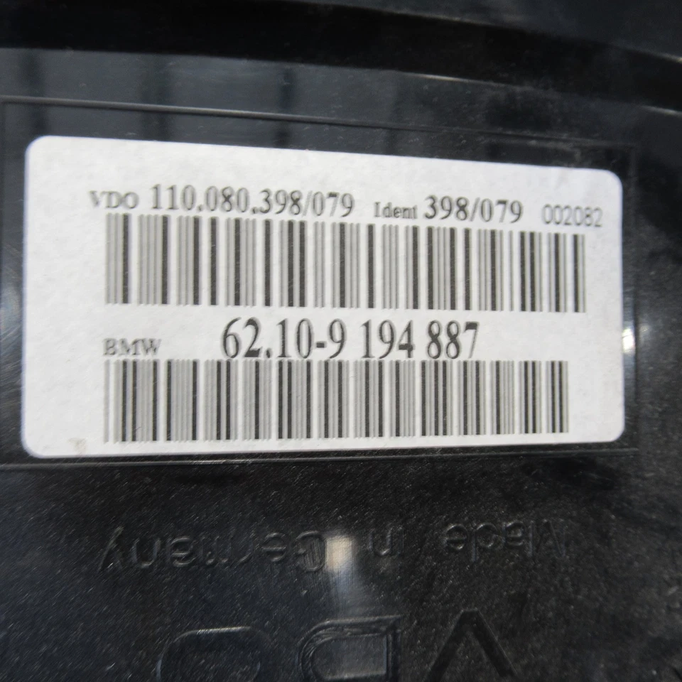 BMW 528i 2008 2009 2010 velocímetro Speedo Cluster 133 k OEM Foto 3 de 4