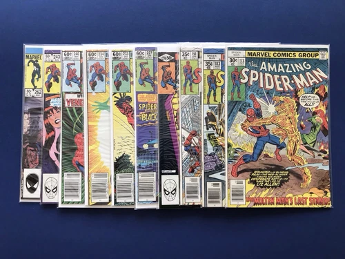 AMAZING SPIDER-MAN Lot of 11 # 173 183 191 220 227 233 234 240 243 256 262 (VG)