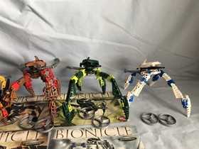 LEGO VINTAGE Visorak 8742 8743 8744 8745 8746 8747 BIONICLE 100% complete books