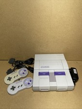Original Super Nintendo Entertainment System Console SNES Video Game Bundle