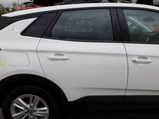 RIGHT REAR DOOR VAUXHALL GRANDLAND X 2019 WHITE G20.W/O DOOR CARD.