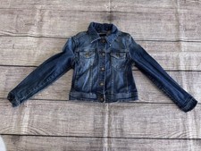 Gap Kids Size 5 Denim Snap Up Jacket
