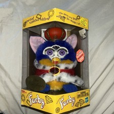 1999 Furby Your Royal Majesty Limited Edition Tiger Hasbro new open box