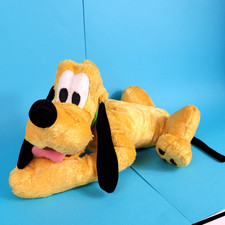 Disney Laying Pluto Dog 15" Plush Doll Mascot Stuffed Animal Soft Mickey