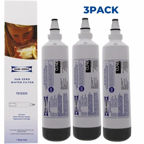 SUB-ZERO 7012333 Ice Maker Water Filter - 3 PACK, USA STOCK