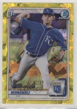 2020 Bowman Chrome Draft Sapphire Edition Yellow 42/99 Ben Hernandez #BD-19 ow1