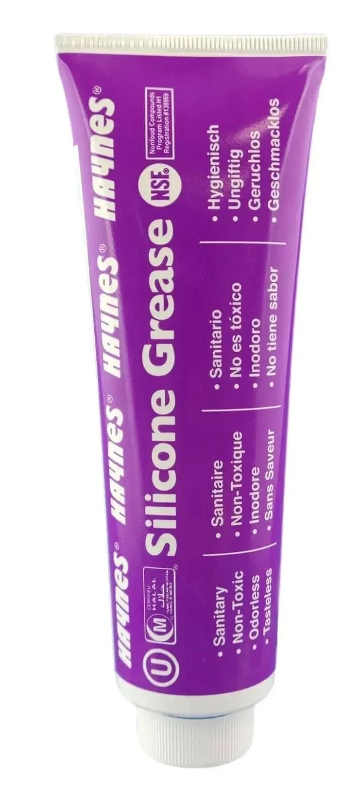 HaynesSiliconeGrease,FoodGradeSanitaryLubricant,MachineLube,PreventVal