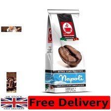 1KG NAPOLI Coffee Beans - Intense Dark Roast Italian Blend for Espresso Lovers 29.95 per kilo