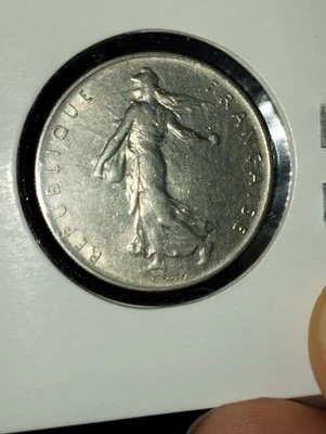 Monnaie Française - Semeuse 1Fr de 1960 - Gros O - Photo 1/3