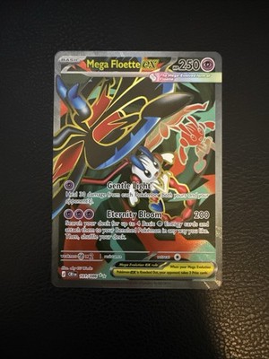 Mega Floette Ex 101/086 English Chaos Rising Full Art. Pack Fresh