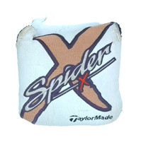 TaylorMade Spider X Mallet Headcover Preowned Condition FAIR/POOR