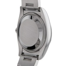 ROLEX Air king 114200 blue 369 white bar M Number second hand mens 4
