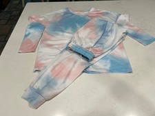 Women  s Tye Dye Small Pajama Lounge Set