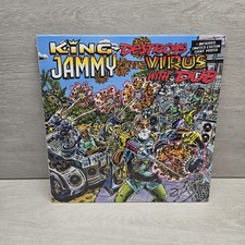 King Jammy Destroys The Virus With Dub Limited Edition Poster Vinyl New Sealed 
