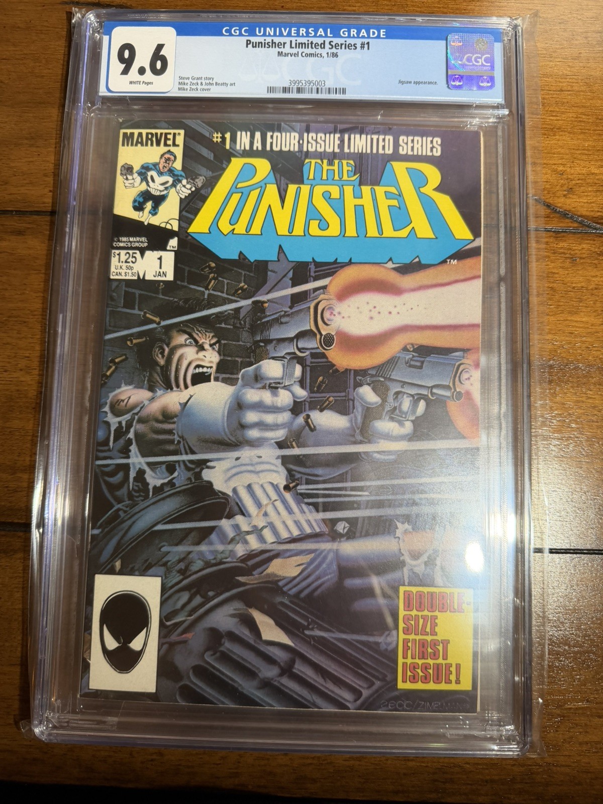 Punisher #1 (Mike Zeck Exclusive Variant) Value - GoCollect